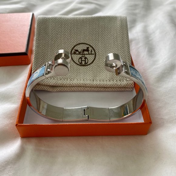 Hermès Printed Enamel Bracelet - Picture 6 of 8